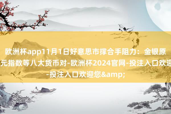 欧洲杯app11月1日好意思市撑合手阻力:金银原油+好意思元指数等八大货币对-欧洲杯2024官网-投注入口欢迎您&